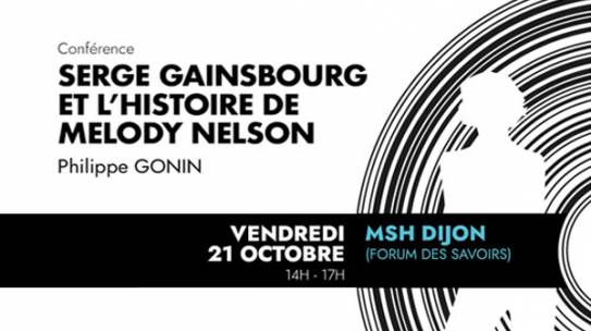 Conférence « Serge Gainsbourg et l’histoire de Melody Nelson»
